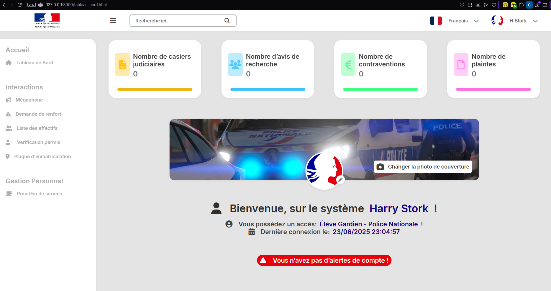 Tablette Getac de Police Nationale & Gendarmerie